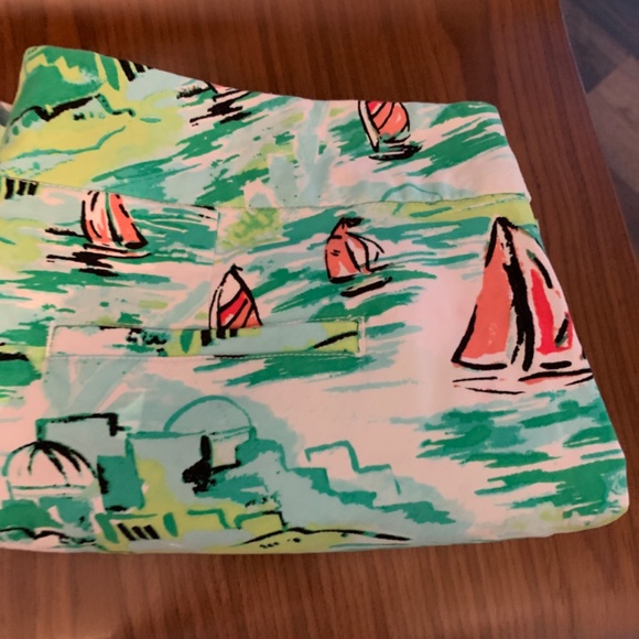 Crown & Ivy scalloped sailboat shorts with stretch. Worn 2x‎ - Picture 6 of 6